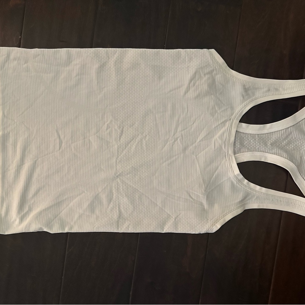 Lululemon Athletica White Tank Top